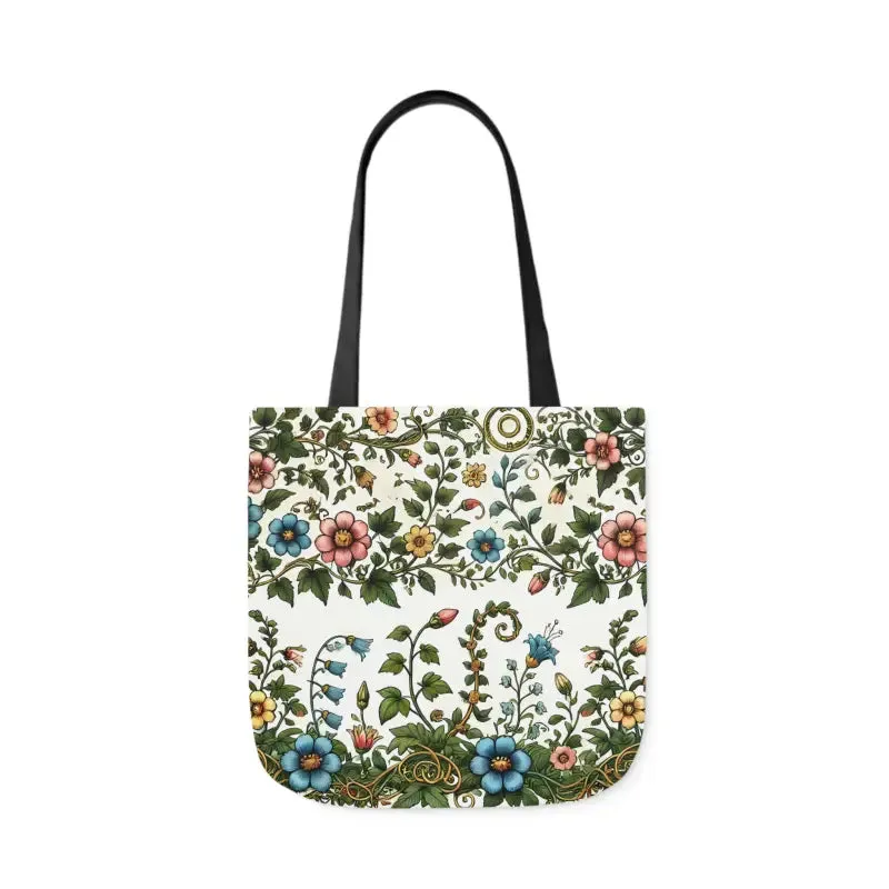 Pastel Floral Canvas Tote Boldly Express your Style