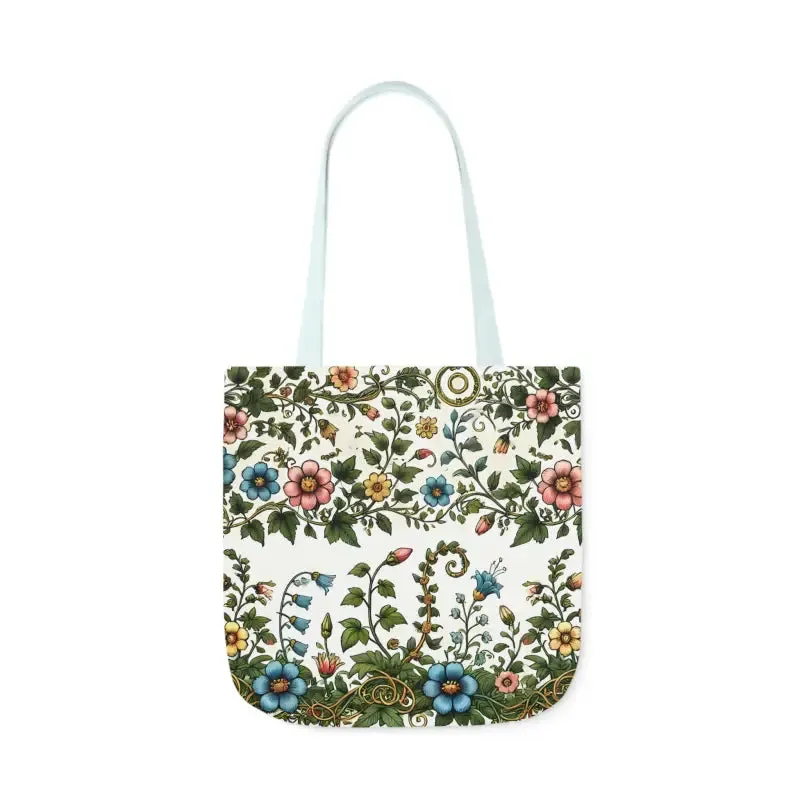 Pastel Floral Canvas Tote Boldly Express your Style
