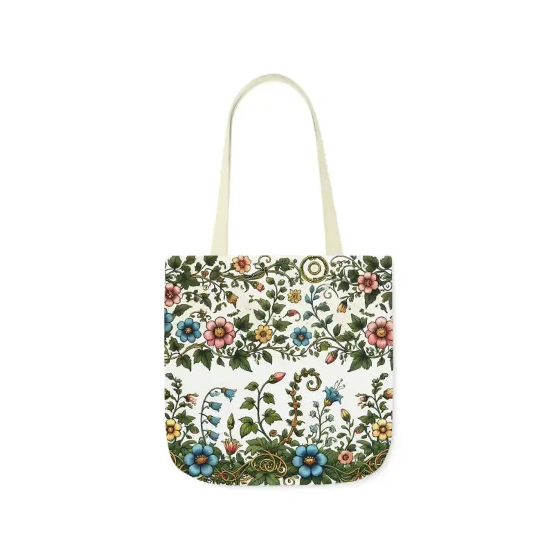 Pastel Floral Canvas Tote Boldly Express your Style