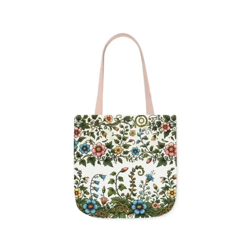 Pastel Floral Canvas Tote Boldly Express your Style