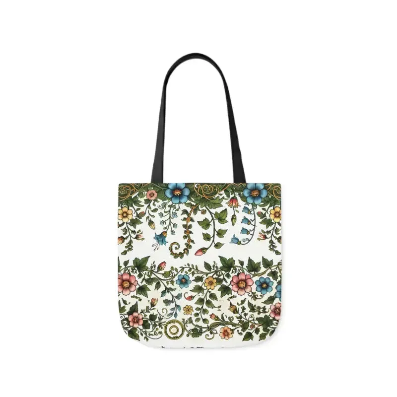 Pastel Floral Canvas Tote Boldly Express your Style