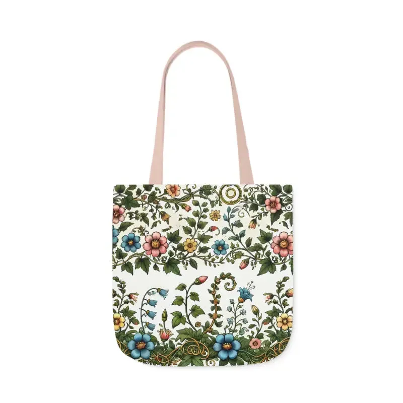 Pastel Floral Canvas Tote Boldly Express your Style