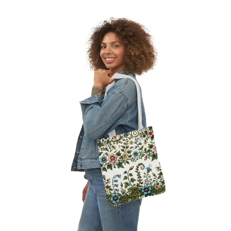 Pastel Floral Canvas Tote Boldly Express your Style