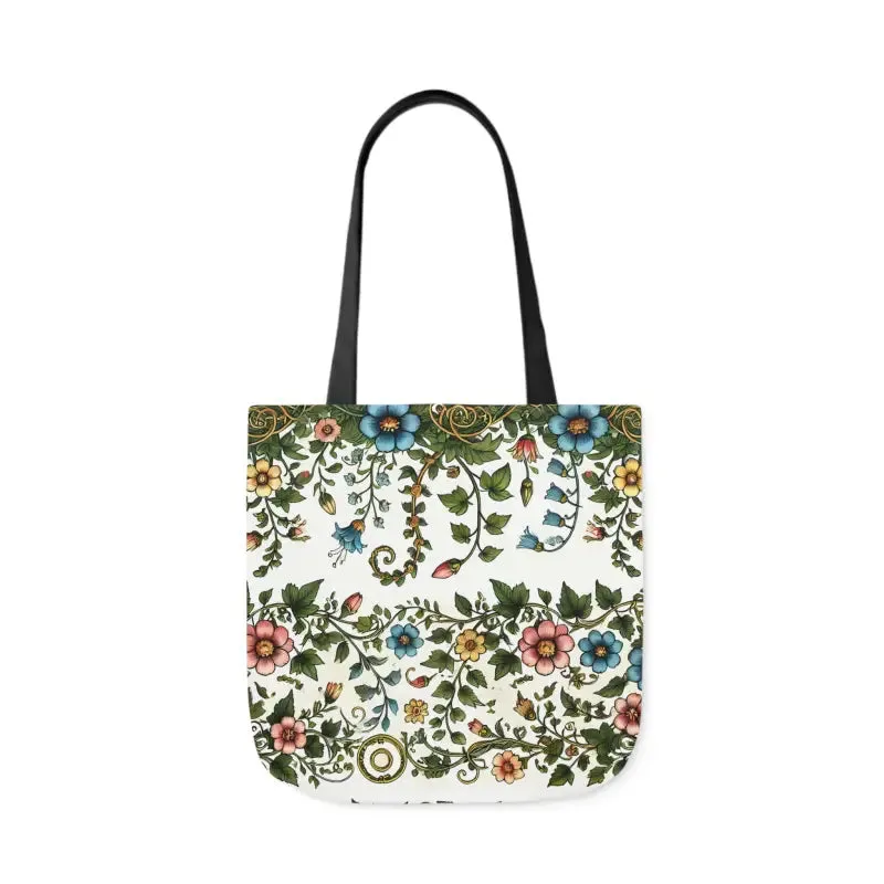 Pastel Floral Canvas Tote Boldly Express your Style