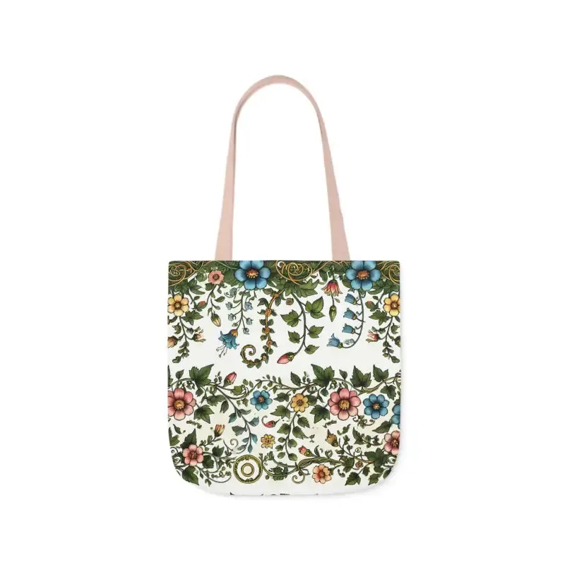 Pastel Floral Canvas Tote Boldly Express your Style