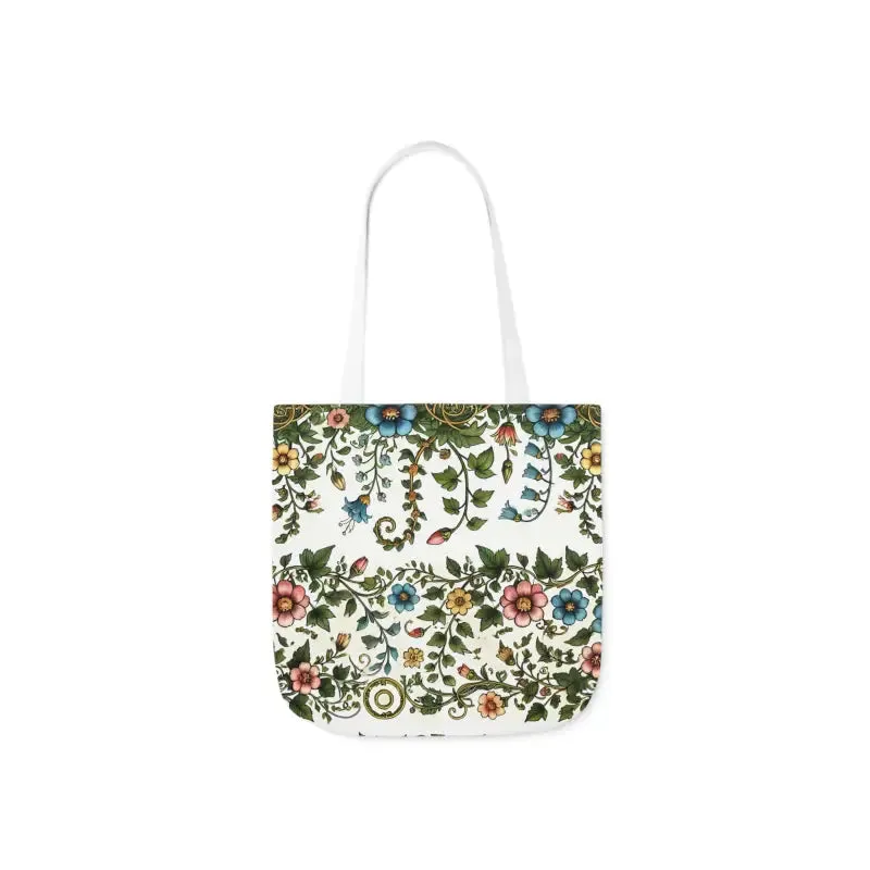 Pastel Floral Canvas Tote Boldly Express your Style
