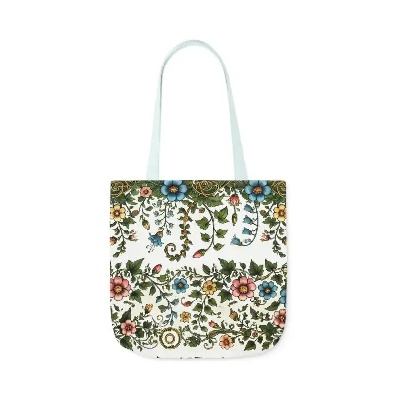 Pastel Floral Canvas Tote Boldly Express your Style