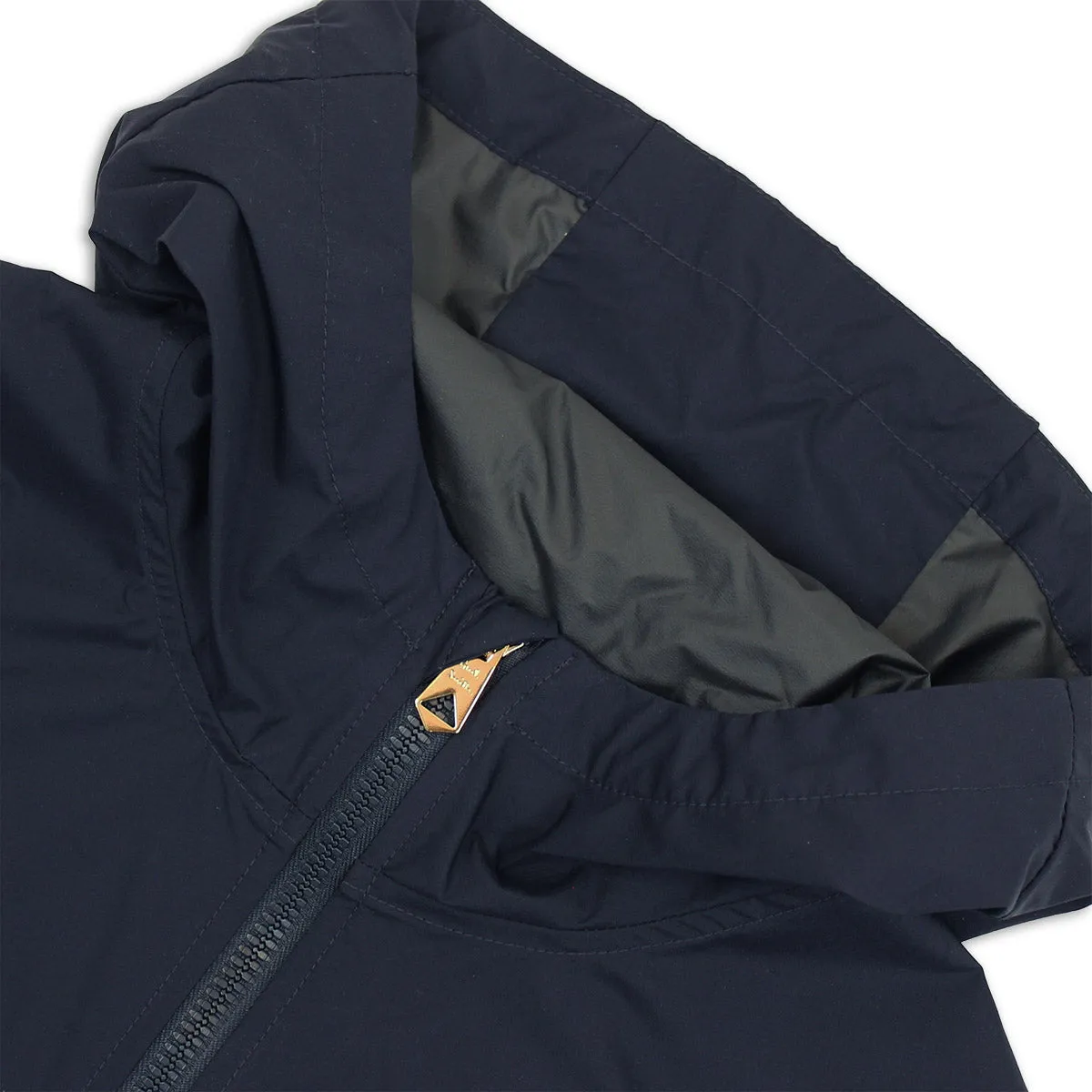 Paul Smith - 'Signature Stripe' Hooded Cagoule in Navy