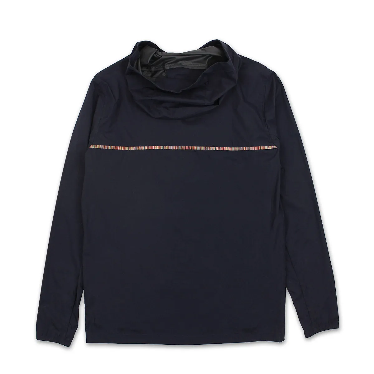 Paul Smith - 'Signature Stripe' Hooded Cagoule in Navy