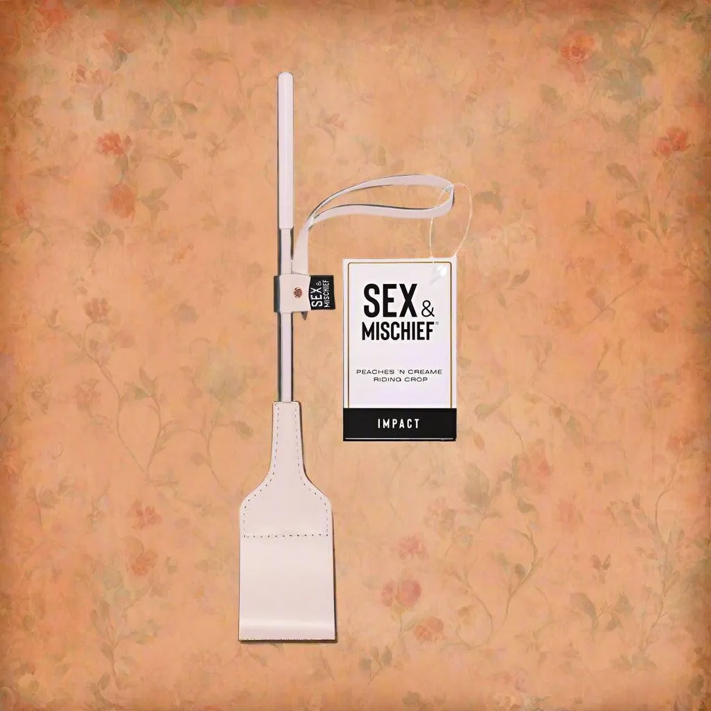 Peaches 'n Cream Riding Crop