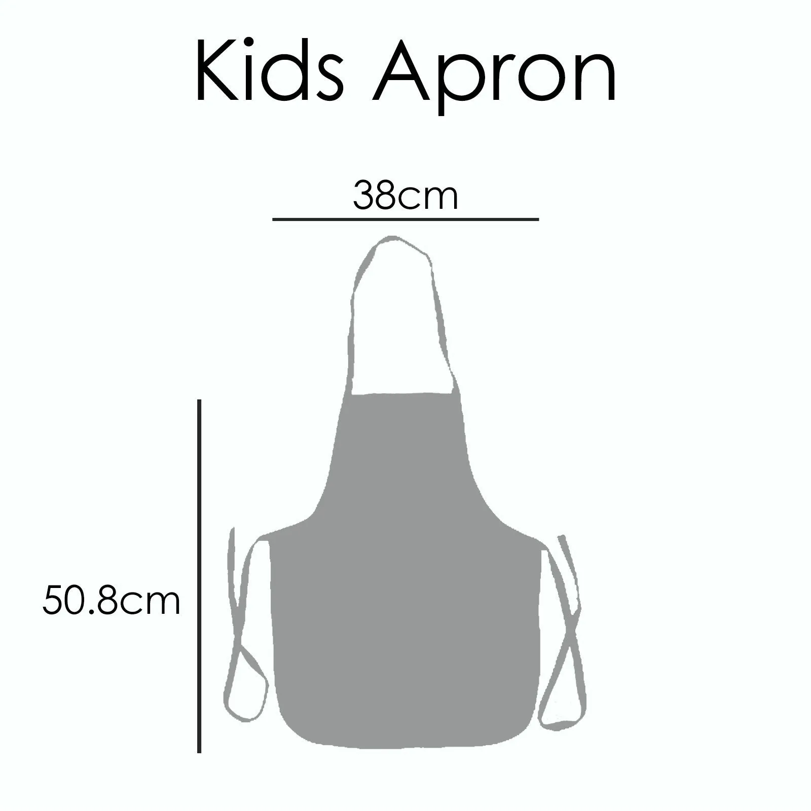 Personalised Canvas Apron with Badger Feather Hat and Name Design