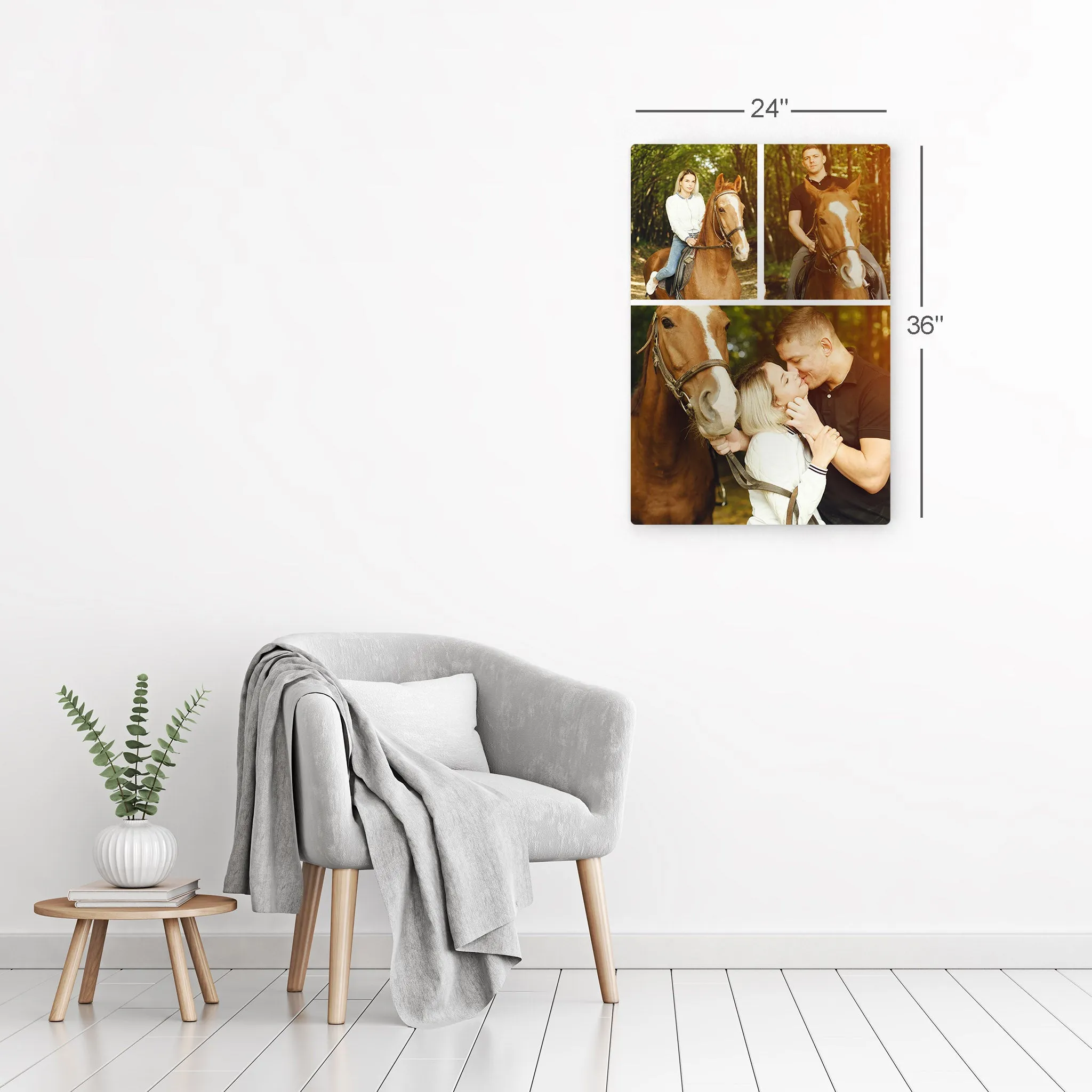 Personalized Gift Wall Art Custom Photo Collage