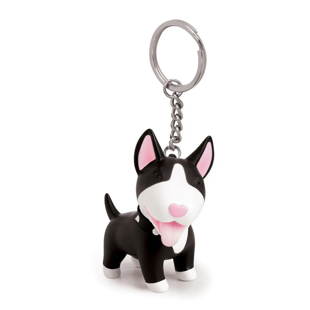 Pet Me Doggie Torri Bull Terrier Key Chain