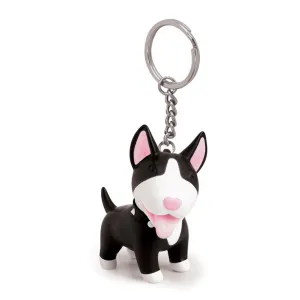 Pet Me Doggie Torri Bull Terrier Key Chain