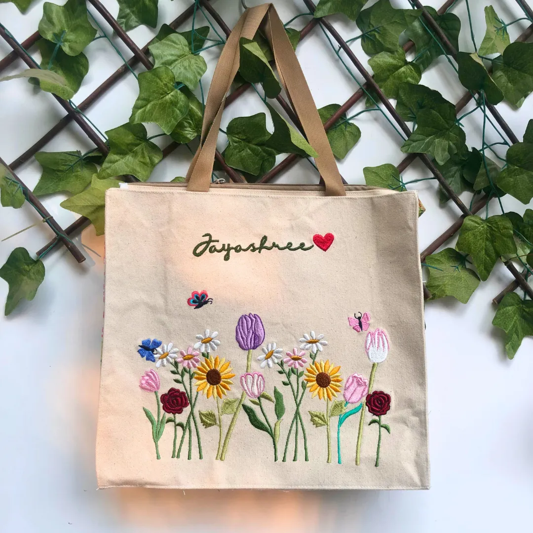 Petal Flow box Tote