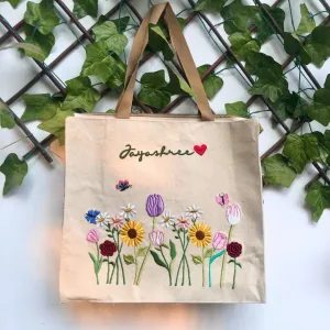 Petal Flow box Tote