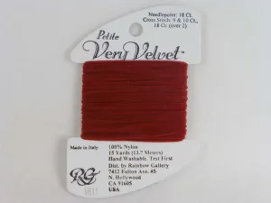 Petite Very Velvet V611 Brick Red
