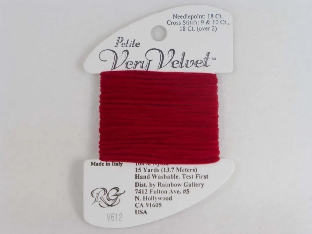 Petite Very Velvet V612 Cherry Red