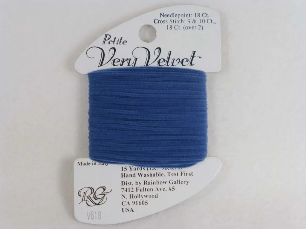 Petite Very Velvet V618 Antique Blue