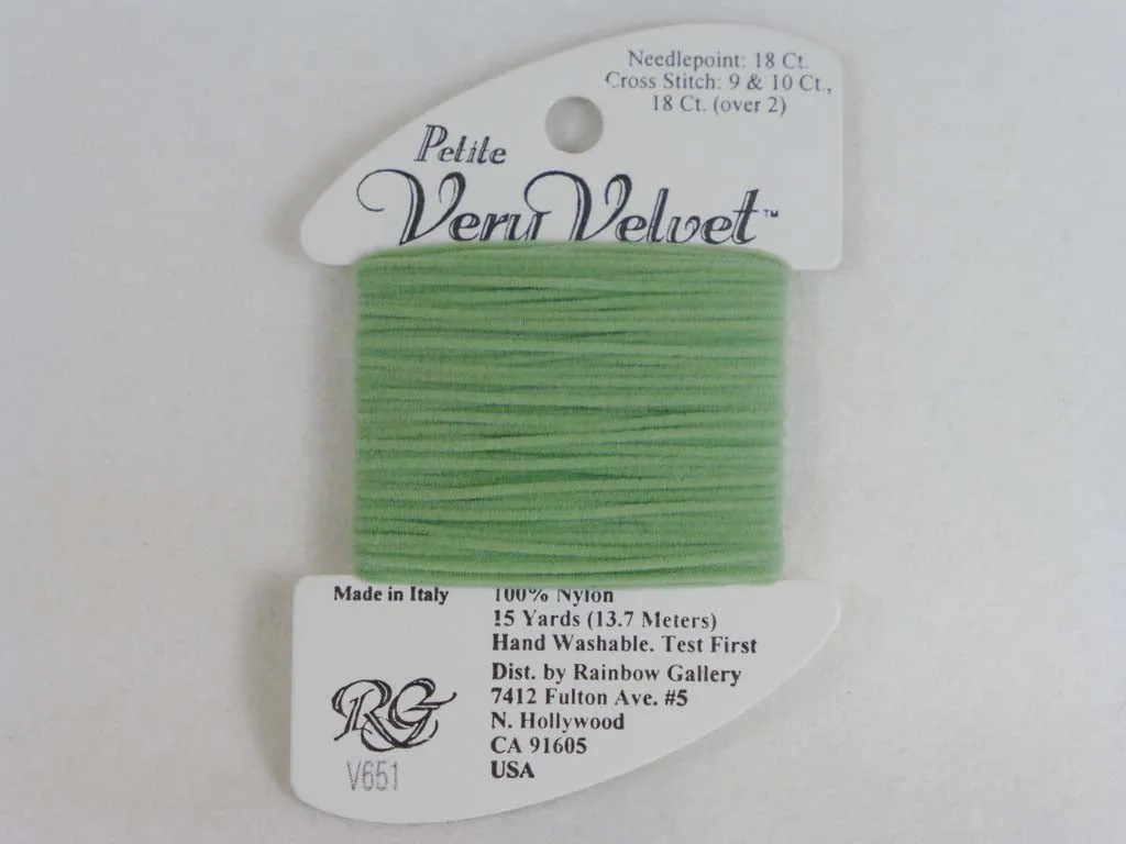 Petite Very Velvet V651 Sage Green