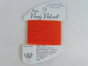 Petite Very Velvet V679 Brite Orange