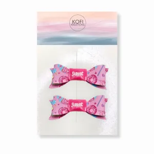 Pink Doughnut Livi Hair Bows