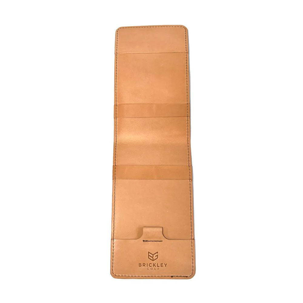 Premium Yardage Book Cover - Dark Brown Crocodile