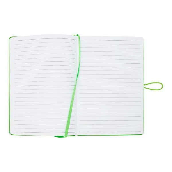 Premto - A5 192 Page Hardcover Pu Notebook With Elastic - Caterpillar Green