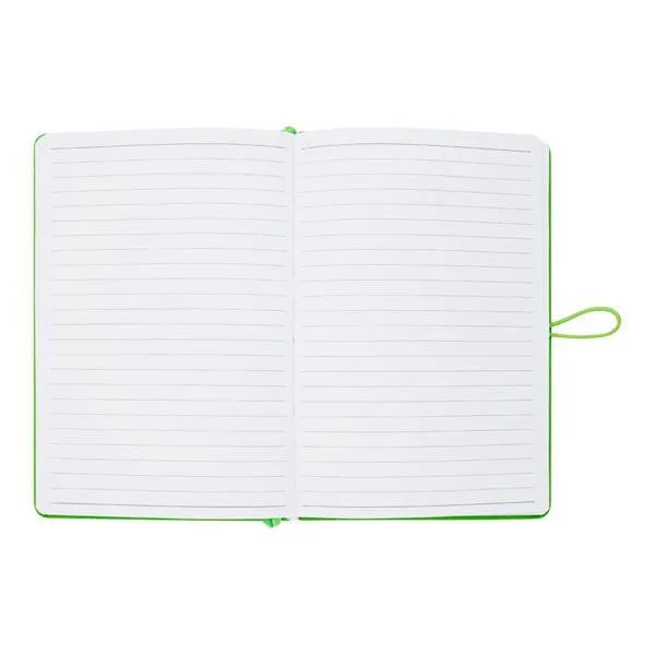 Premto - A5 192 Page Hardcover Pu Notebook With Elastic - Caterpillar Green