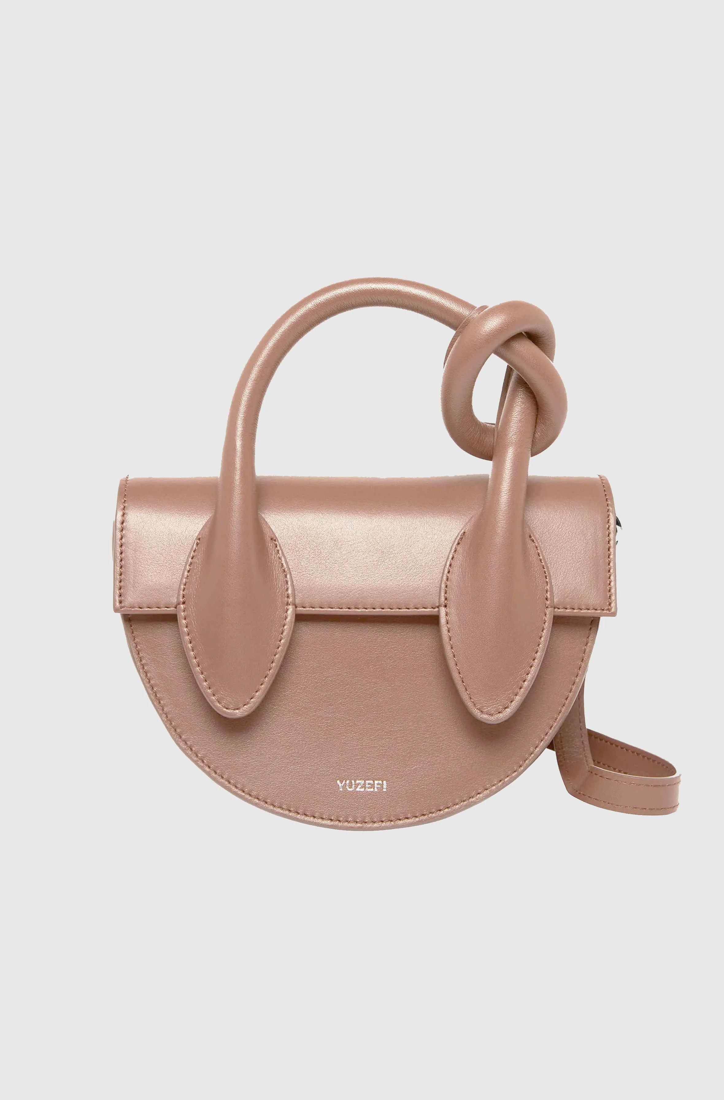 PRETZEL - BLUSH SMOOTH LEATHER