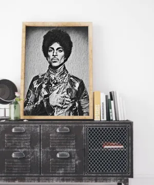 Prince Painting Poster Art Painting Print Canvas