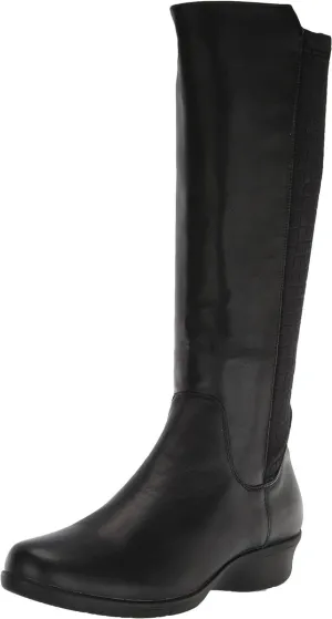 Propét Women's West Knee High Boot WFX195L Black 8.5M
