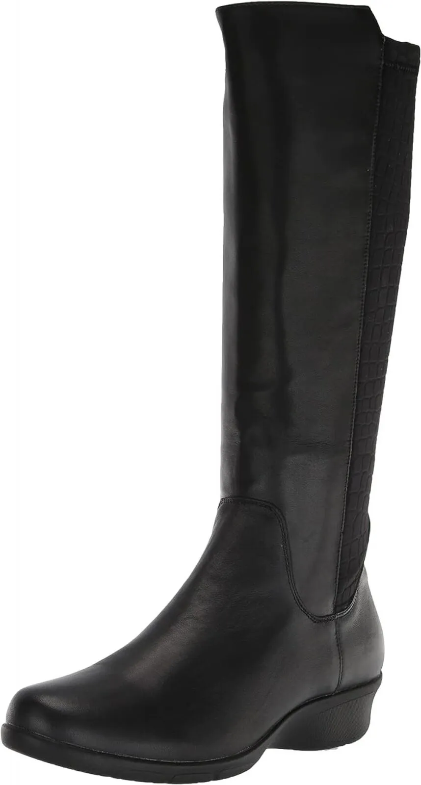 Propét Women's West Knee High Boot WFX195L Black 8.5M