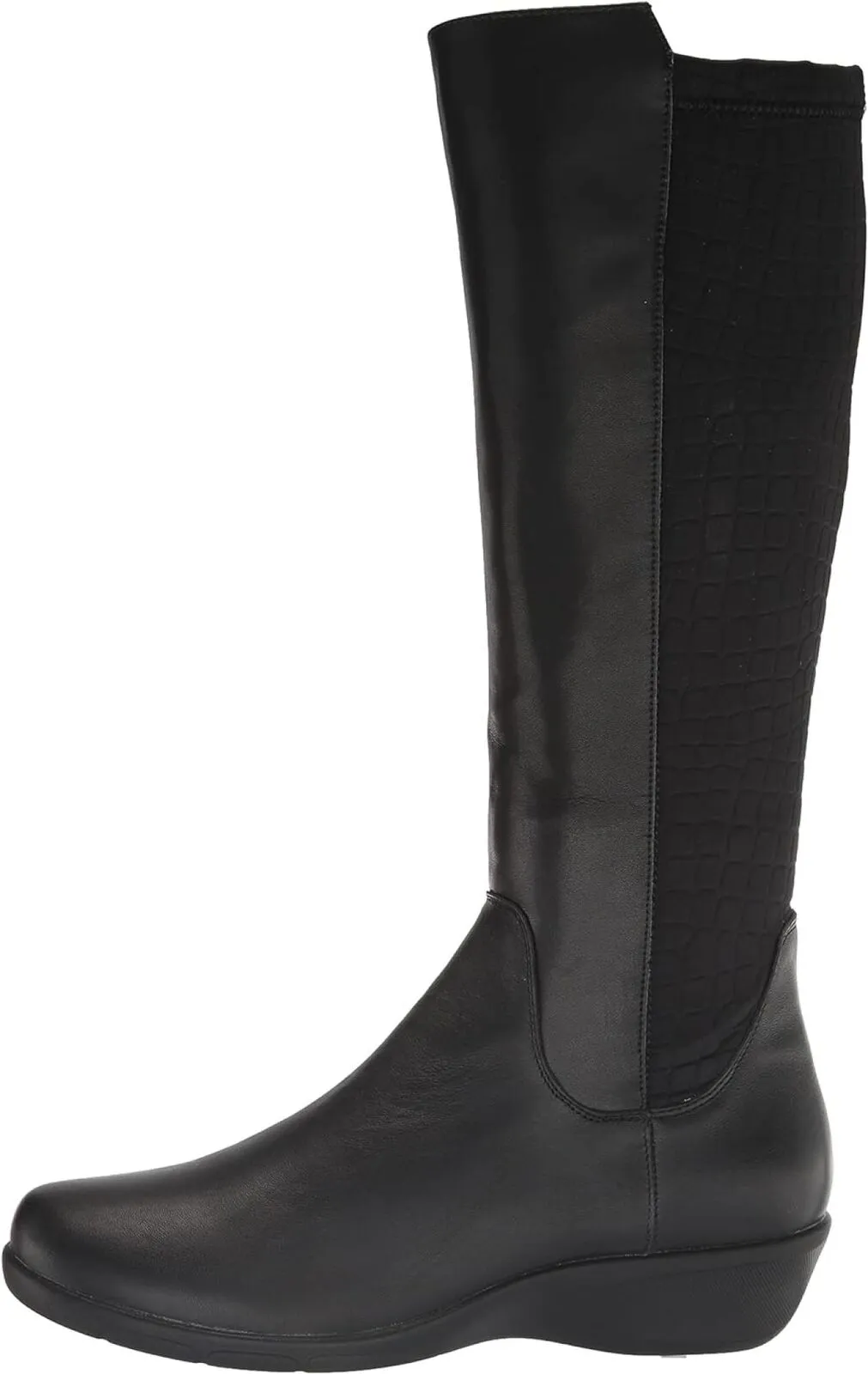 Propét Women's West Knee High Boot WFX195L Black 8.5M