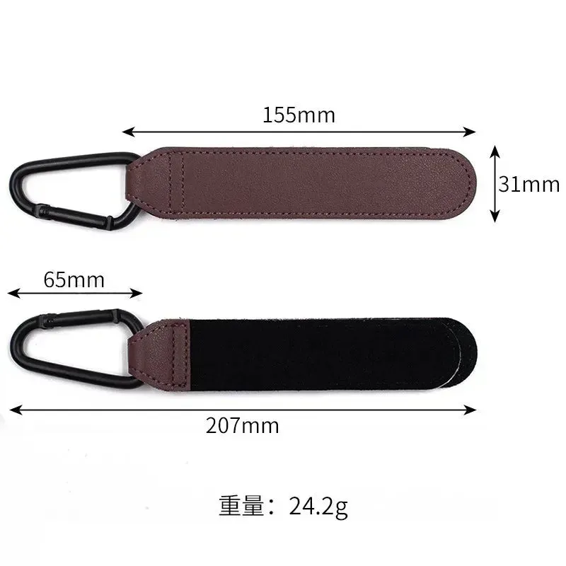 PU Leather Baby Bag Stroller Hook