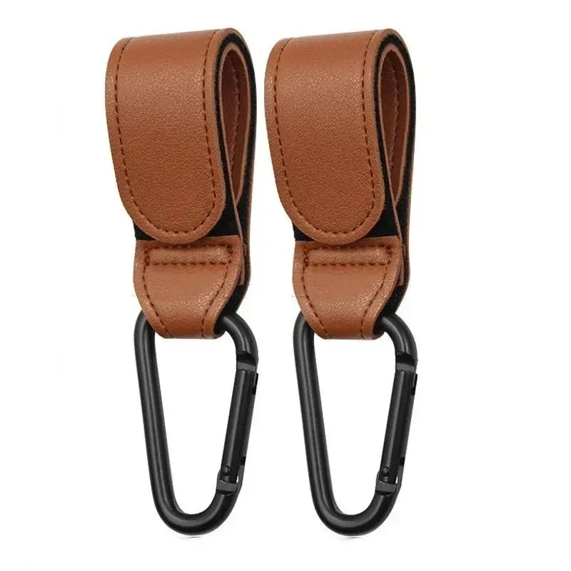 PU Leather Baby Bag Stroller Hook