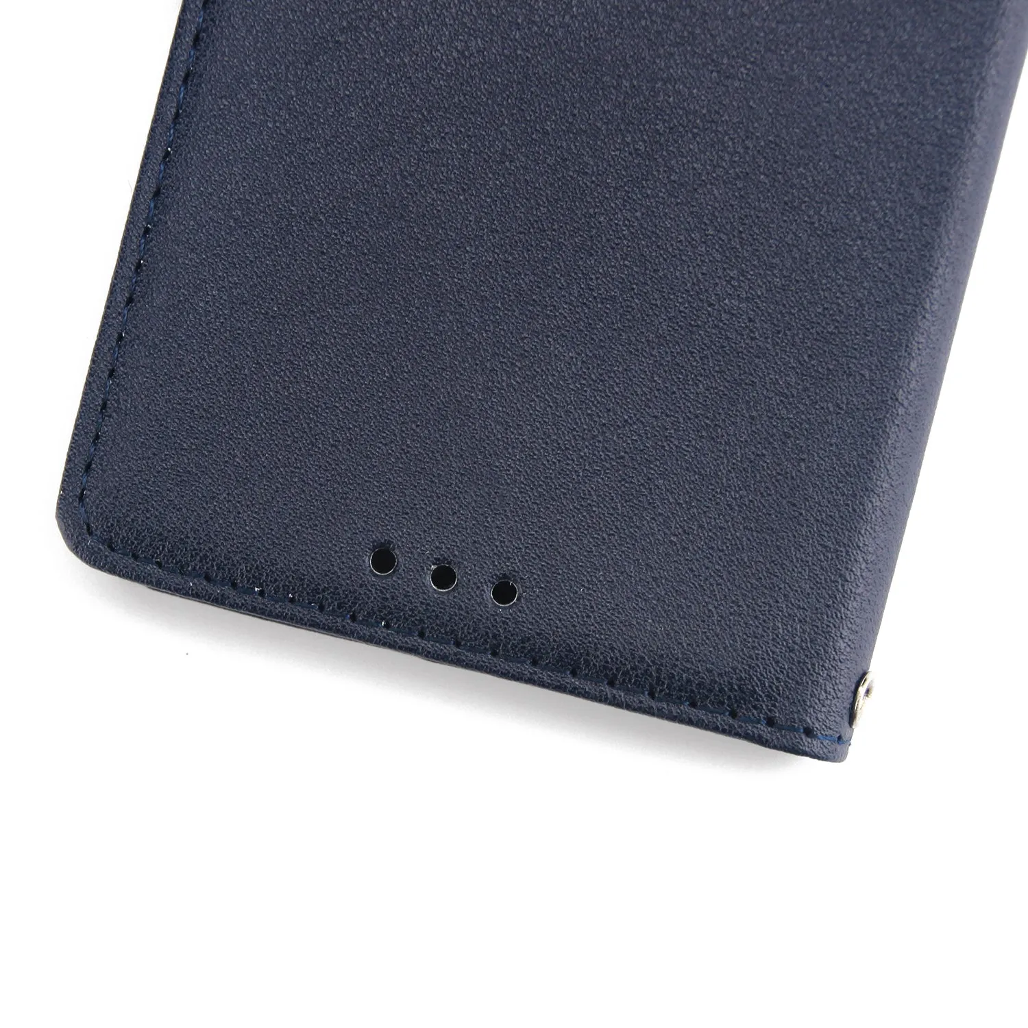 PU Leather Smart Phone Case Cover with Buckle & 3 Card Position for Honor 7A/Y6 2018 black