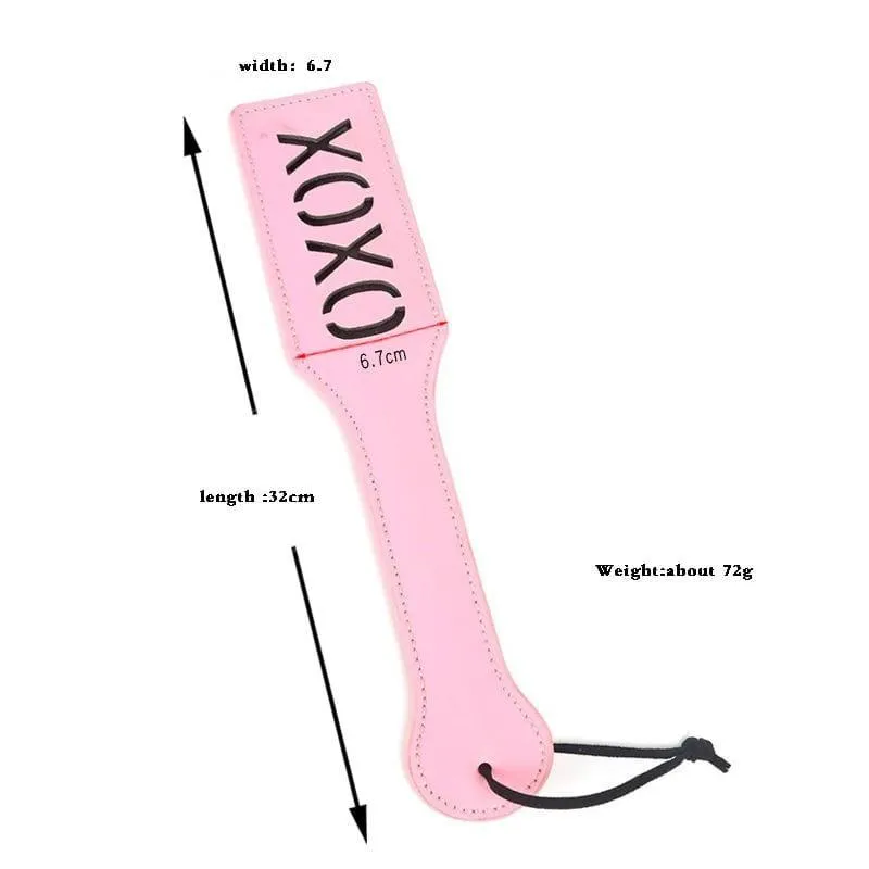 PU Leather Spank Paddle Slave BDSM Couple Flirt