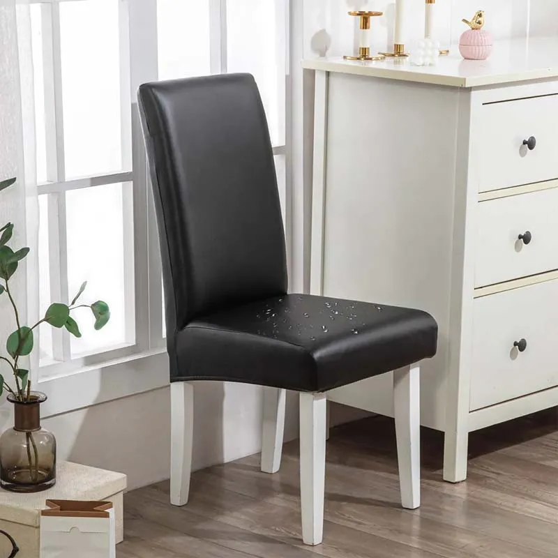 PU Leather Waterproof Chair Cover