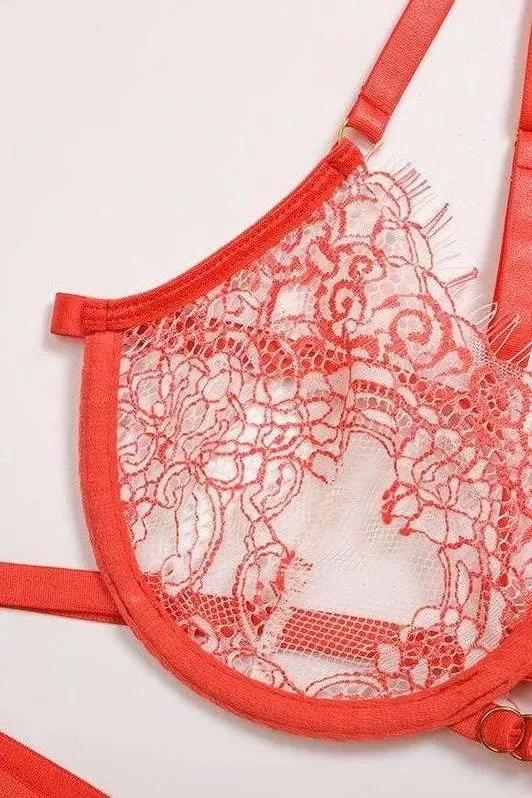 pu spicy lingerie