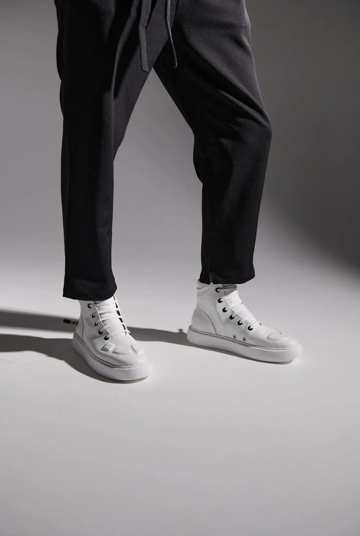 Pumped up Hightops White