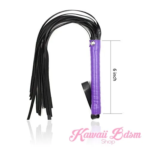 Purple & Black Premium 8 Pcs Bondage Kit