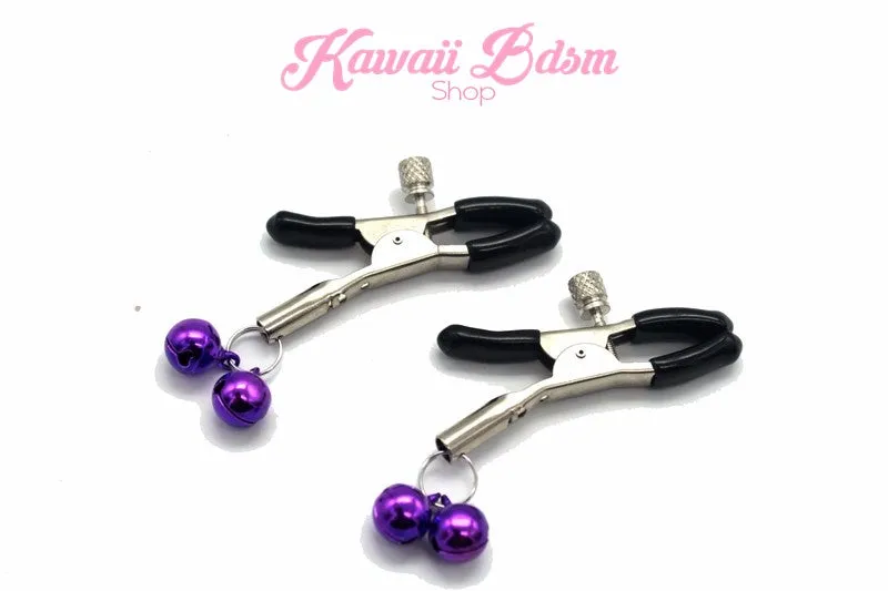 Purple & Black Premium 8 Pcs Bondage Kit