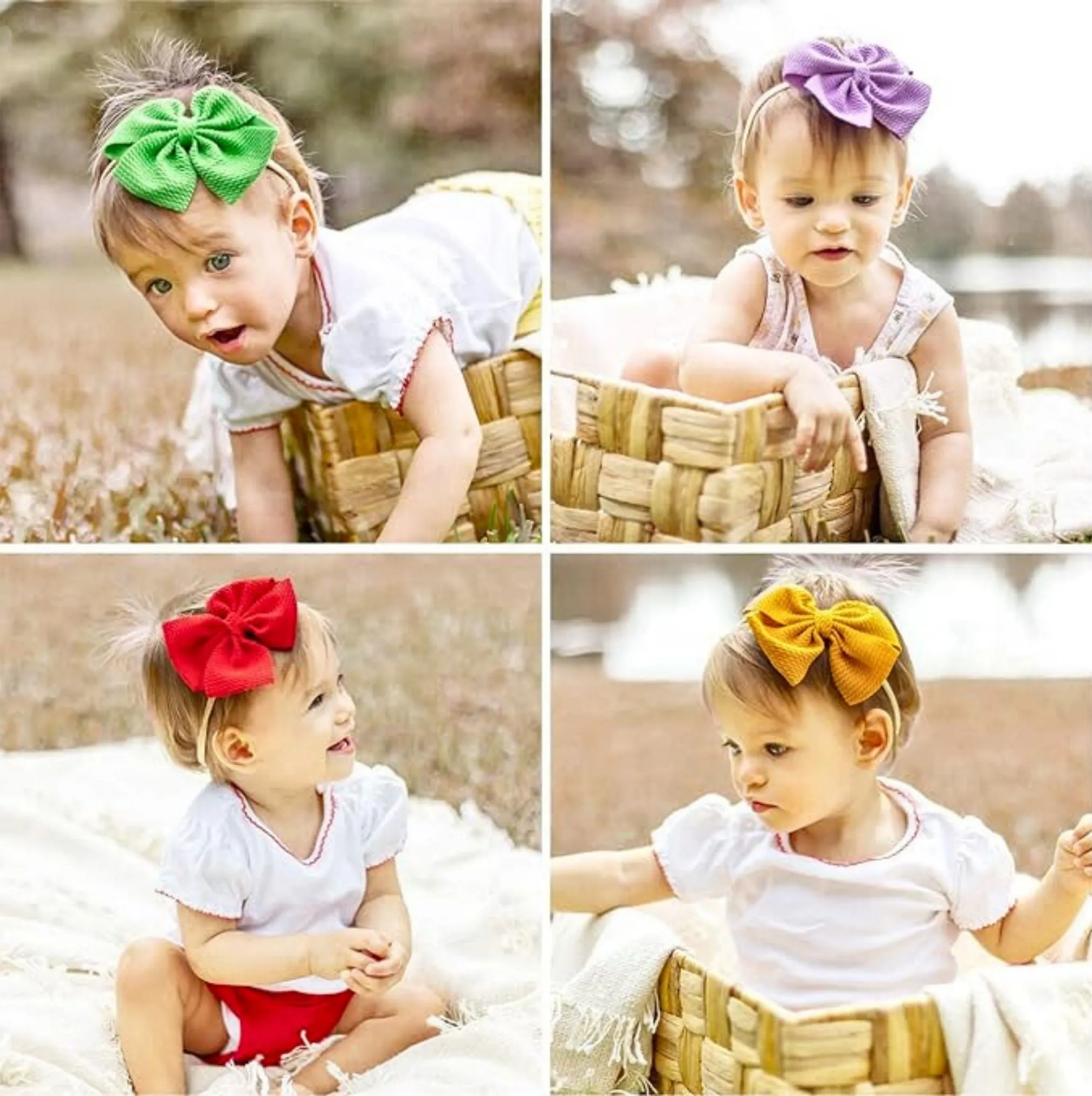 Purple Pinwheel Headband