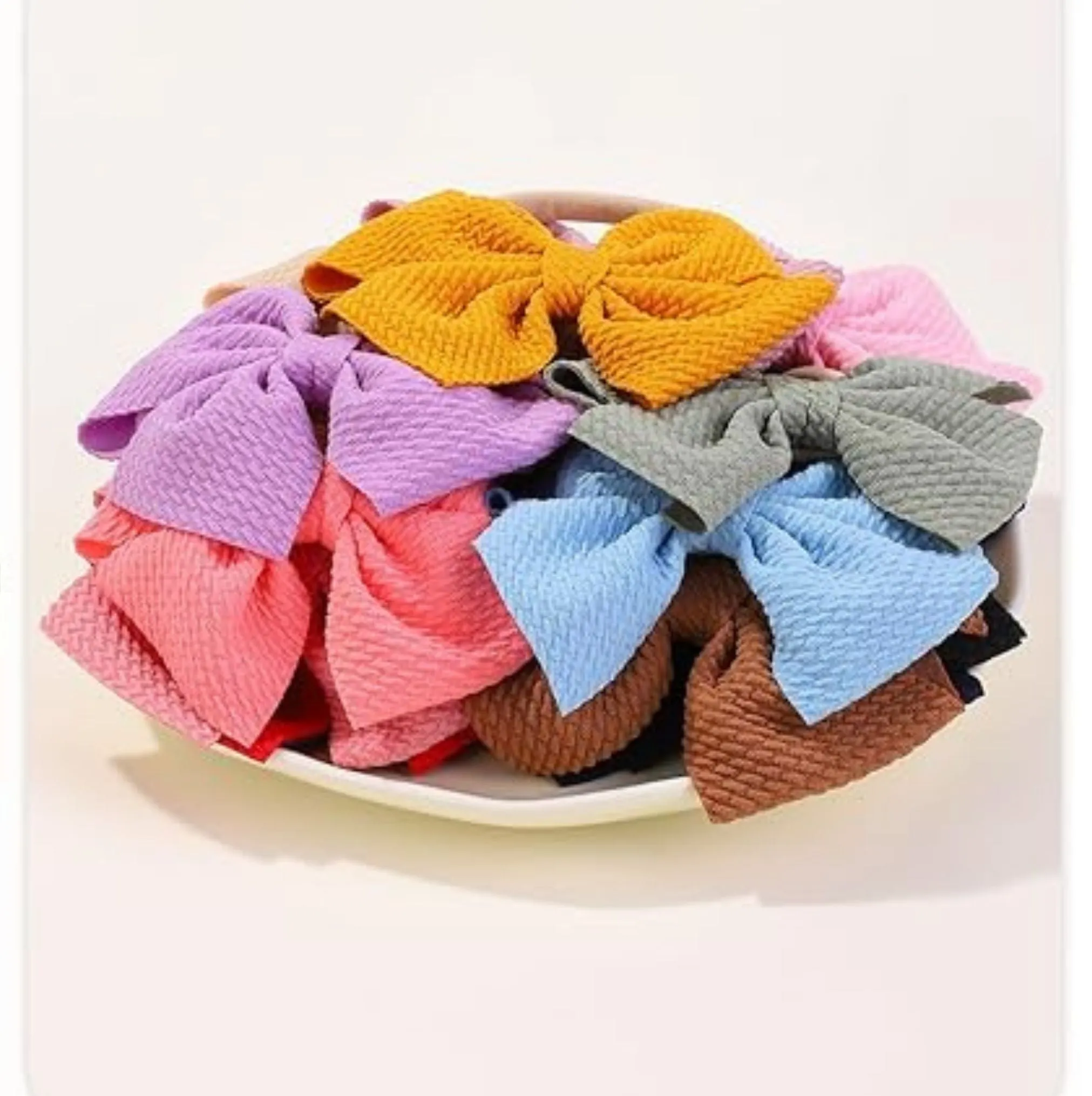 Purple Pinwheel Headband