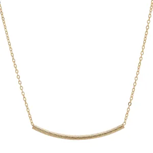 Quilted Design Tube Necklace
