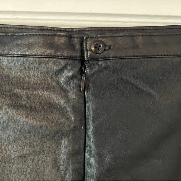 Ralph Lauren Denim &amp; Supply Faux Leather Skirt