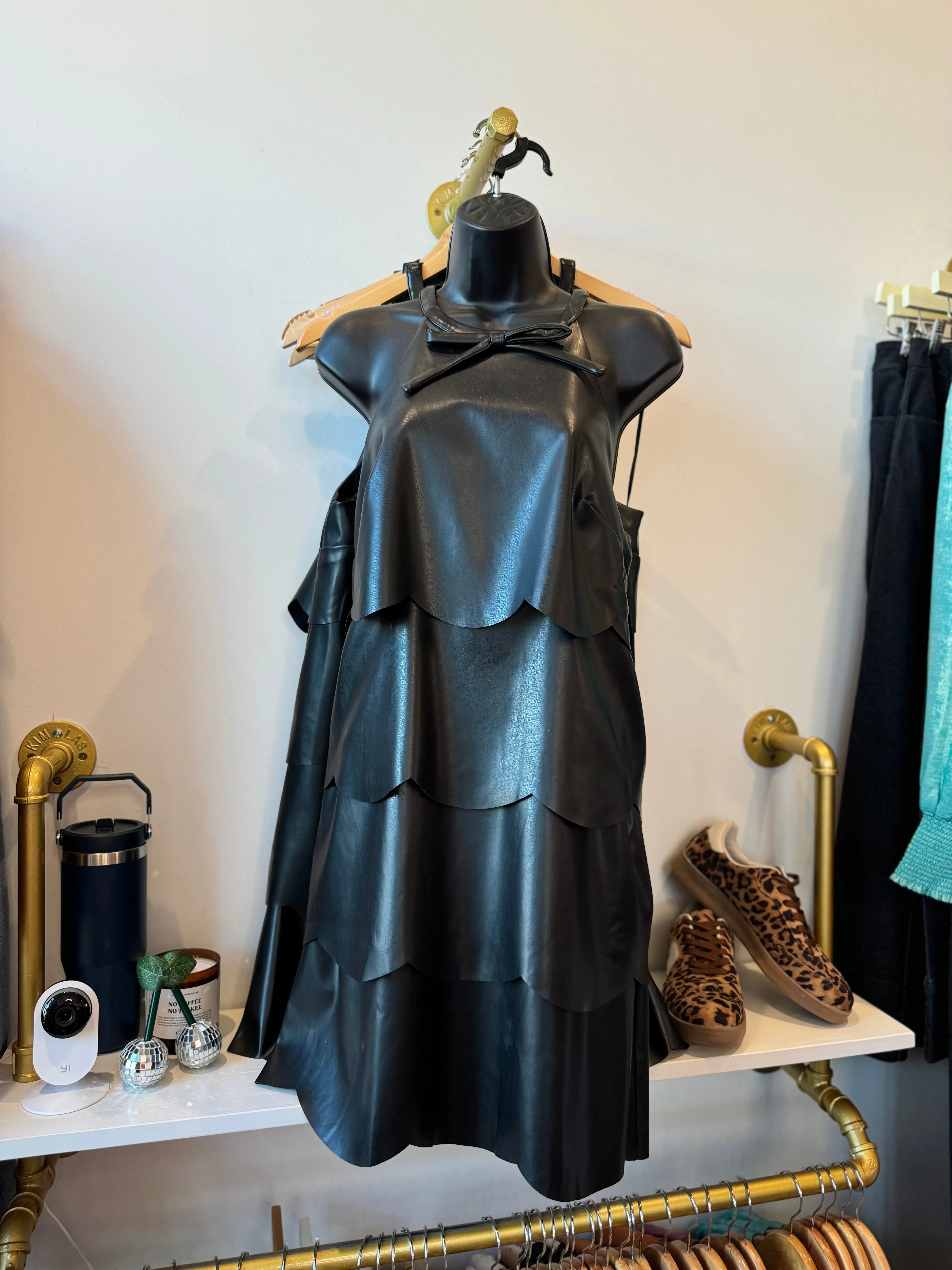 Raven's Edge Mini Dress