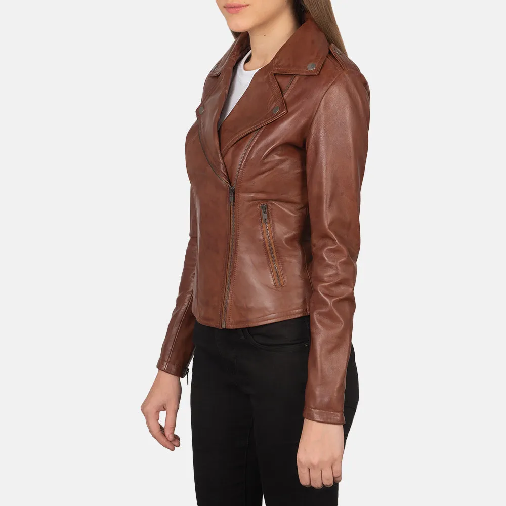 Recall Leather Biker Jacket