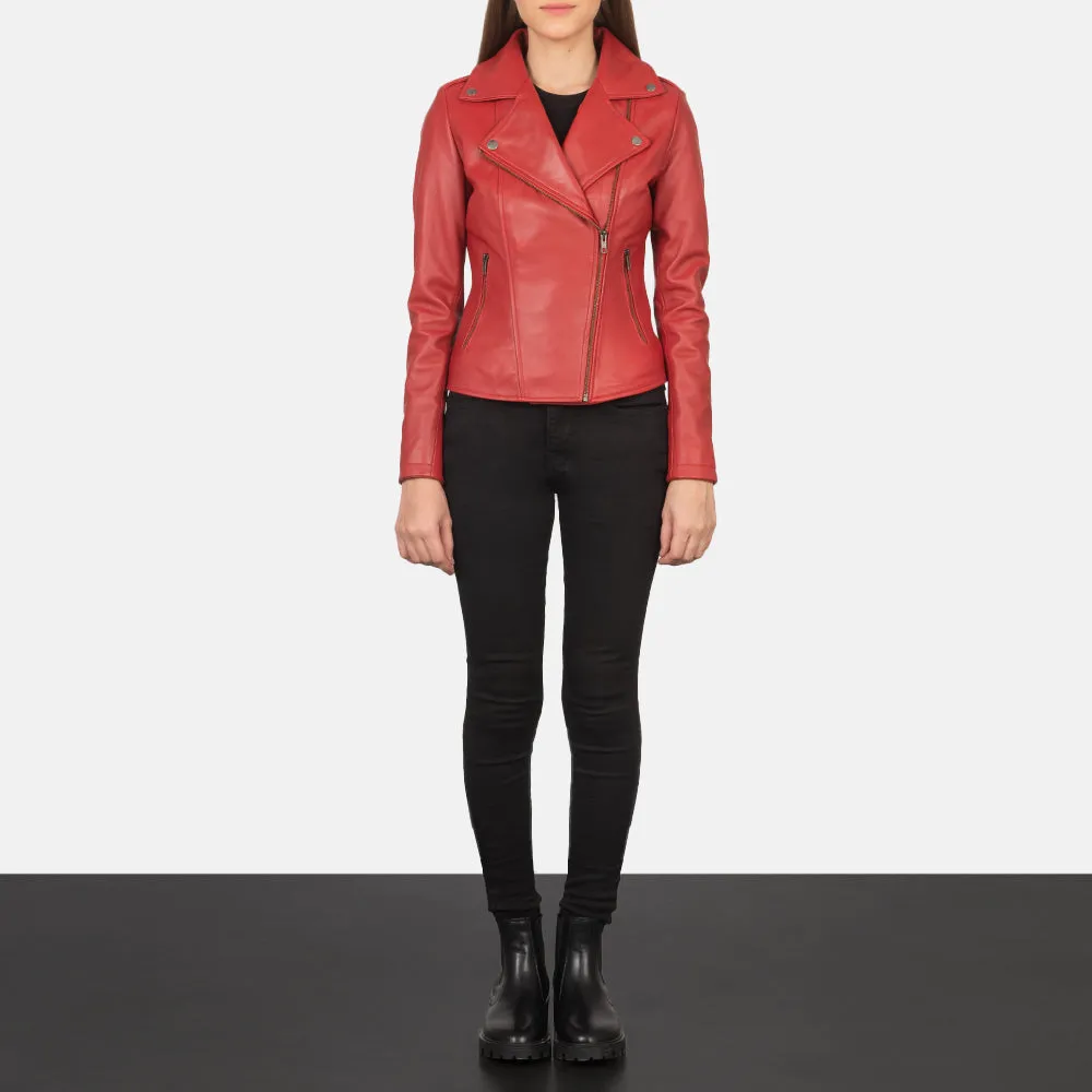 Recall Leather Biker Jacket